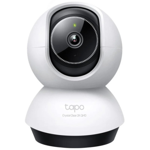 TP-Link TC72 Camara de Seguridad WiFi  2K QHD 4MP 360º - Vision Nocturna - Deteccion y Notificaciones Inteligentes de IA - Alarma de Luz y Sonido - Audio Bidireccional