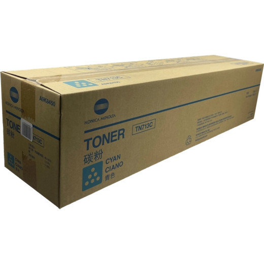 Konica Minolta TN713C Cyan Cartucho de Toner Original - TN713C/A9K8450