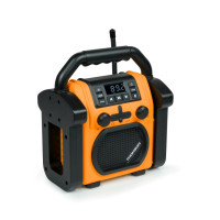 Thomson WKR60BT Radio y Altavoz 30W  - Resistente a Salpicaduras y Polvo -  Color Naranja