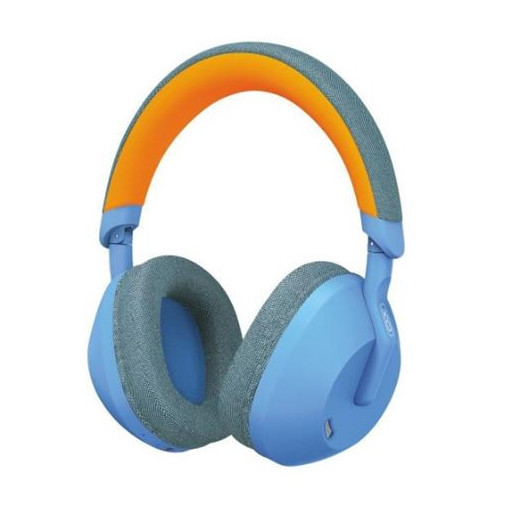 XO BE49 Auriculares Bluetooth 5.3 - Diadema y Almohadillas Confort en Tela - Microfono Integrado - Color Azul