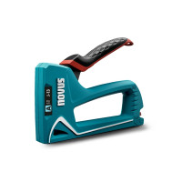 Novus J13 Clavadora/Grapadora - Para Grapas de 4 a 10mm - Carga Inferior con Desbloqueo de Seguridad - Bloqueo del Mango - Indicador de Cantidad de Grapas Restante