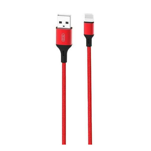 XO Cable NB143 Cordon USB - Lightning - 2.4A - 2m - Color Rojo