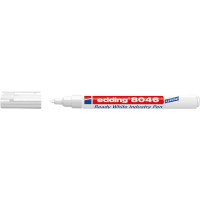 Edding 8046 Rotulador Permanente Industrial - Punta Redonda 1-3mm - Tinta Opaca - Resistente al Desgaste