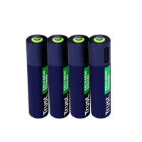 Trust Pack de 4 Pilas Recargables 500 mAh AAA