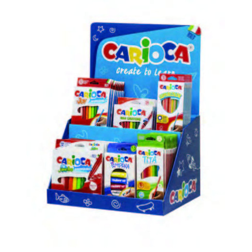 Carioca Expositor Core Incluye 8 Joy Box 12uds