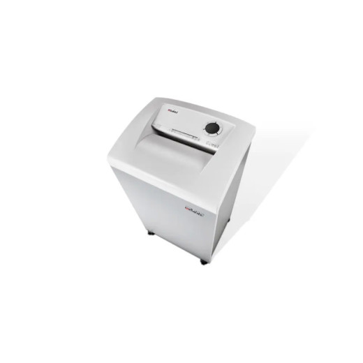 Dahle 306 Team Destructora de Papel Manual Corte en Particulas P-3 - Destruye hasta 20 Hojas - Papelera de 100L - Ruedas Giratorias con Freno - Color Blanco