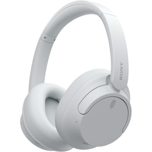 Sony WH-CH720 Auriculares Bluetooth 5.2 con Microfono Integrado - Diadema Ajustable - Conectividad Multipunto - Alambrico e Inalambrico - Auriculares Giratorios - Autonomia hasta 50h - Color Blanco