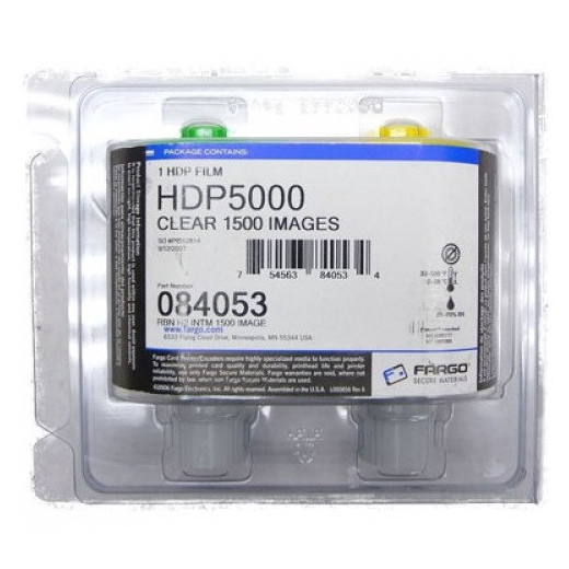 Fargo HID HDP5000 Cinta de Retransferencia Original Transparente 1.500p - 084053