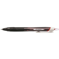 Uni-ball JetStream Sport SXN-150E Boligrafo Retractil - Punta de Bola 1mm - Tinta Pigmentada Resistente al Agua y Luz - Secado Instantaneo - Color Rojo