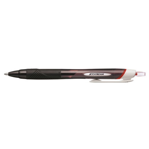 Uni-ball JetStream Sport SXN-150E Boligrafo Retractil - Punta de Bola 1mm - Tinta Pigmentada Resistente al Agua y Luz - Secado Instantaneo - Color Rojo
