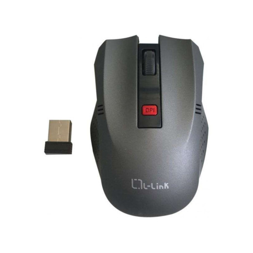 L-Link LL-2095-G Raton Inalambrico USB 1600dpi Gris