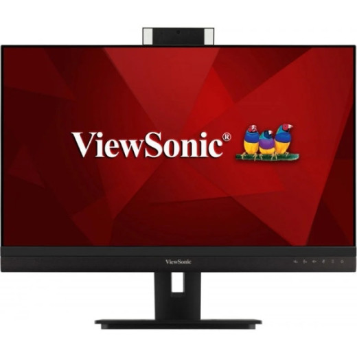 ViewSonic VG2756V-2K Monitor LED 27" IPS QHD 2K HDR - Respuesta 5ms - Altavoces 10W - Webcam - 16:9 - Ajustable en Altura