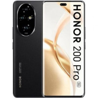 Honor 200 Pro 5G Smartphone Pantalla AMOLED 6.78" - 12GB - 512GB - Camara Principal 50MP - Bateria 5200mAh - Admite Carga de 100W - Color Negro
