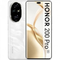 Honor 200 Pro 5G Smartphone Pantalla AMOLED 6.78" - 12GB - 512GB - Camara Principal 50MP - Bateria 5200mAh - Admite Carga de 100W - Color Blanco
