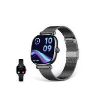 Ksix Iria Reloj Smartwatch Pantalla 1.7" AMOLED - Autonomia hasta 4 dias - Resistencia al Agua IP68 - Color Negro
