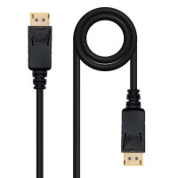 Nanocable Cable Displayport - DP/M-DP/M - 0.5m - Color Negro