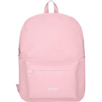 Dohe Daypack Serenity Mochila Escolar - Varios Compartimentos - Asa Superior - Tirantes Acolchados y Ajustables - Fabricada en Poliester - Color Rosa