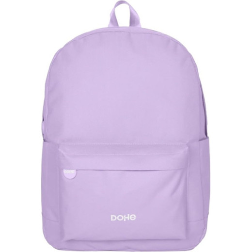 Dohe Daypack Serenity Mochila Escolar - Varios Compartimentos - Asa Superior - Tirantes Acolchados y Ajustables - Fabricada en Poliester - Color Morado