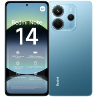 Xiaomi Redmi Note 14 Smartphone Pantalla AMOLED 6.67" - 6GB - 128GB - Camara Principal 108MP - Bateria 5500mAh - HyperCharge 33W - Color Azul