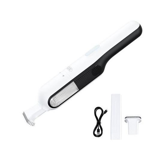 XO CZ020 Aspirador de Mano - Incluye Dos Bocas - Color Blanco