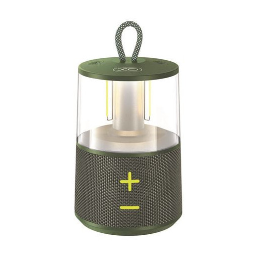 XO F59 Altavoz Bluetooth 5W con Lampara Camping - Color Verde