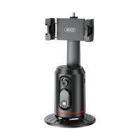 XO SS16 Soporte Sobremesa para Smartphone - Seguimiento y Reconocimiento Facial - Motorizado 360º - Control por Gestos - Bluetooth - Color Negro