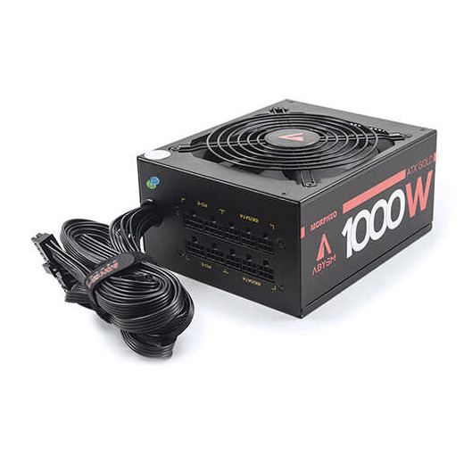 Abysm Gaming Morpheo Fuente de Alimentacion 80 Plus Platinum Semi Modular 1000W ATX - PFC Activo - Ventilador 140mm