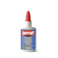Instant Classic Cola Blanca 40gr - Apto para Uso Infantil y/o Domestico - Sin Disolventes - Color Blanco