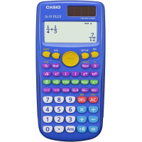 Casio FX-55 Plus Calculadora Cientifica Pantalla LCD 12 Digitos - 240 Funciones - Funcion de Potencia (Cuadrado)