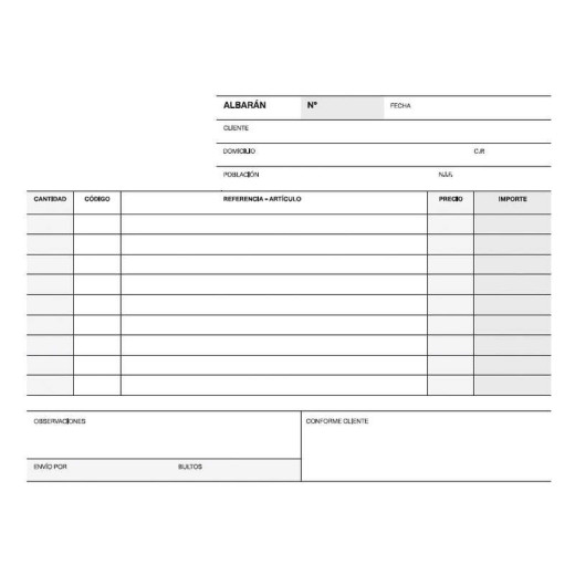 Apli Talonario Albaran 1/4 Apaisado Triplicado A-121 - 210x148mm - Copias Autocopiativas - Numeracion Secuencial - Papel Autocopiativo Blanco Color Blanco