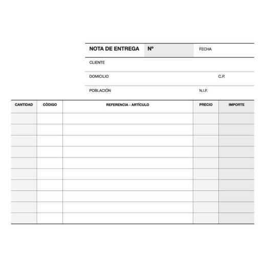 Apli Talonario Entrega 1/8 Apaisado Triplicado - 210 x 148mm - Copias Autocopiativas - Numeracion Secuencial - Tapa Protectora - Blanco