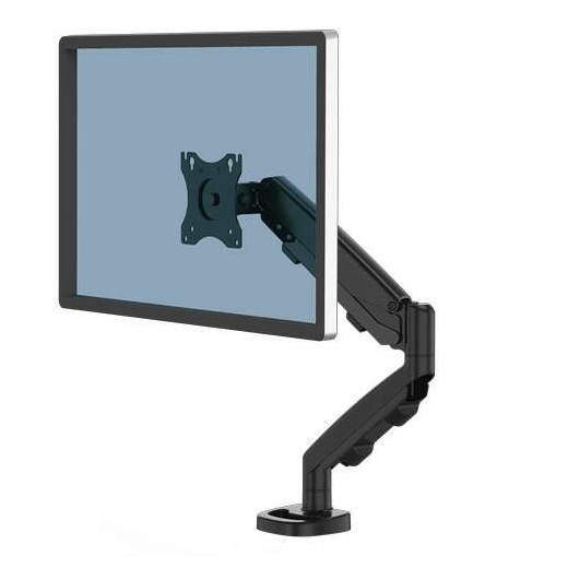 Fellowes Eppa Brazo para Monitor Individual - Hasta 39" y 8kg - Ajuste con Muelle de Gas - Color Negro