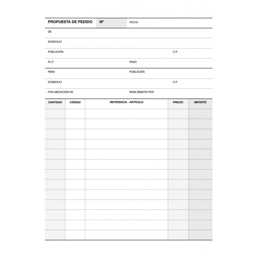 Apli Talonario de Pedidos 1/4 Vertical con Duplicado - Excelente Calidad de Calca - Original Blanco y Copia Amarillo - Microperforado - Carton Separador Incluido