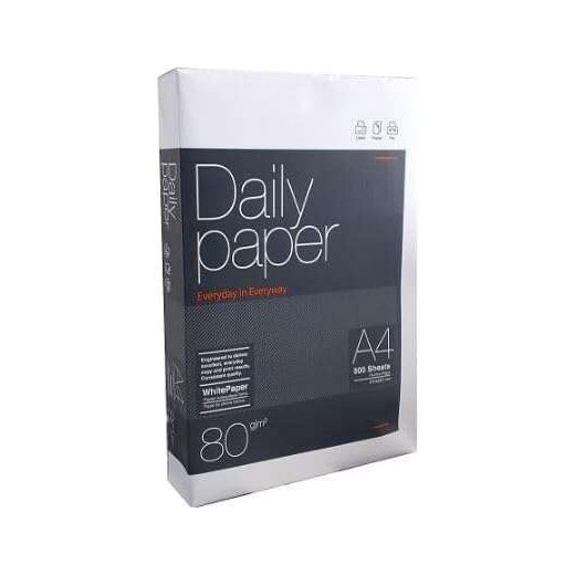 Daily Paper Papel A4 80gr. 210x297mm (500 Hojas) Blanco