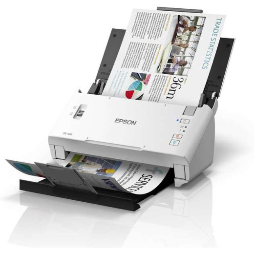 Epson Workforce DS-410 Escaner Documental A4 ADF 600dpi - Velocidad de Escaneo 26ppm