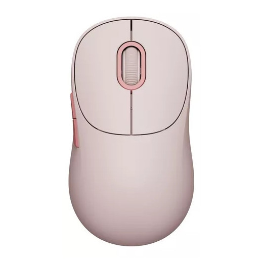 Xiaomi Wireless Mouse 3 Raton Inalambrico con Adaptador de 2.4GHz y Bluetooth 1200dpi - 5 Botones - Uso Diestro - Color Rosa