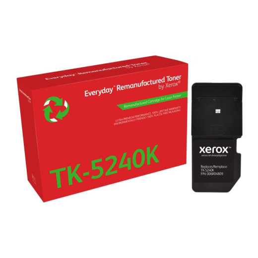 Xerox Everyday Kyocera TK-5240K Negro Toner Remanufacturado - 006R04809