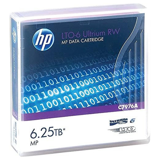 HP LTO-6 Ultrium RW 6.25TB MP Cinta de Datos