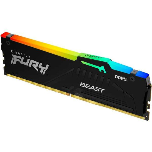 Kingston Fury Beast RGB Expo Memoria RAM DDR5 6000MT/s 16GB 1.4V CL30 DIMM