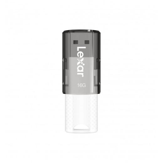 Lexar JumpDrive S60 Memoria USB 16GB - Compacta y Portatil - Interfaz USB 2.0 - Construccion Duradera - Color Blanco