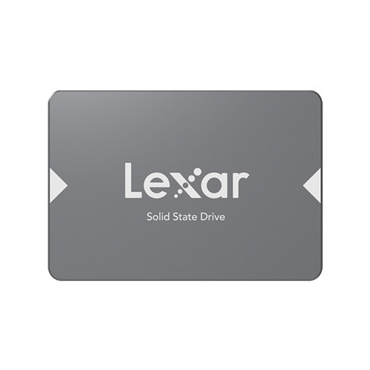 Lexar NS100 SSD 2.5" SATA III 125GB - Arranques Rapidos - Transferencias Eficientes - Resistente a Golpes - Silencioso y Fresco