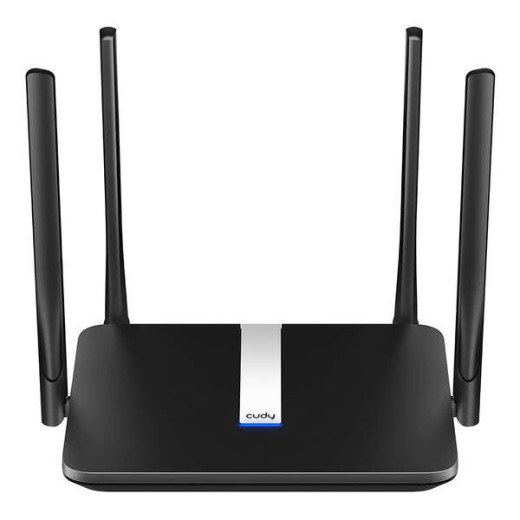 Cudy LT500 Router WiFi AC1200 4G LTE Doble Banda - 1x Puerto Wan 10/100Mbps y 3x Puertos Lan 10/100Mbps - 4 Antenas Externas