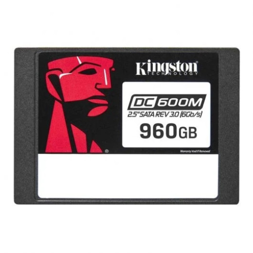 Kingston Data Center DC600M Disco Duro Solido SSD 2.5" 960GB Enterprise SATA 3.0 - Uso Mixto