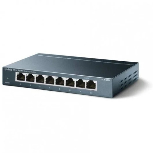 TP-Link Switch de 8 Puertos RJ45 10/100/1000Mbps - No Administrado