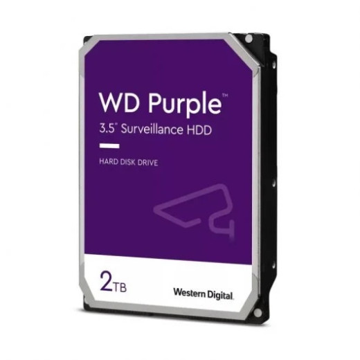 WD Purple Disco Duro Interno 3.5" 2TB SATA III