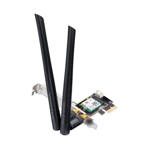 Cudy WE3000 Adaptador de Red PCI-e AX5400 WiFi 6 Tri-Banda - Bluetooth 5.2 - 2 Antenas Externas