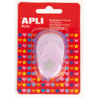 Apli Perforadora de Papel en Forma de Estrella - Figura de 16mm - Alta Calidad para Papel