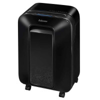 Fellowes LX200 Destructora de Papel Manual Mini-Corte P-4 - Destruye hasta 12 Hojas - Capacidad de la Papelera 22L - Color Negro