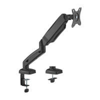 Aisens Soporte de Mesa PRO Contrapeso Giratorio e Inclinable para Monitor/TV 9kg (3 Pivotes - 1 Brazo) de 17-32 - Color Negro