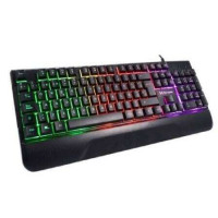 3GO Droxio Kasumi Teclado Gaming USB - Iluminacion LED RGB - 12 Teclas Multimedia